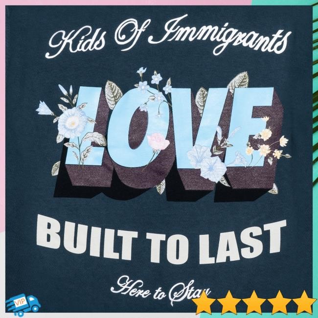 Official Kids Of Immigrants Koi Love Tees