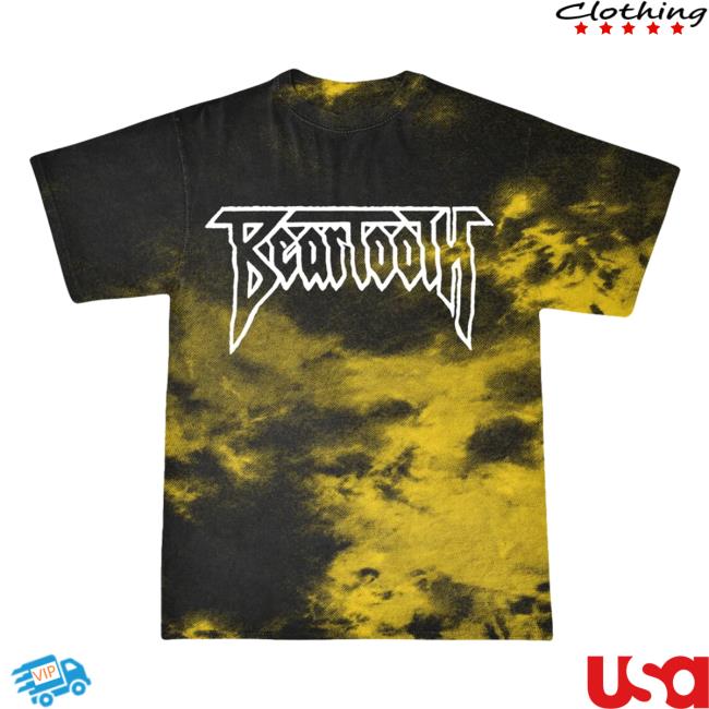 Beartooth Merch Sun On My Back Dye Tee Beartoothband