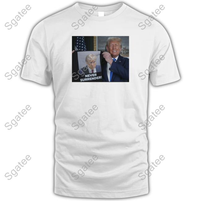 Official Kat Abu Donald Trump Holds Up A T-Shirt For Sale In A Video On His Truth Social Website T Shirts