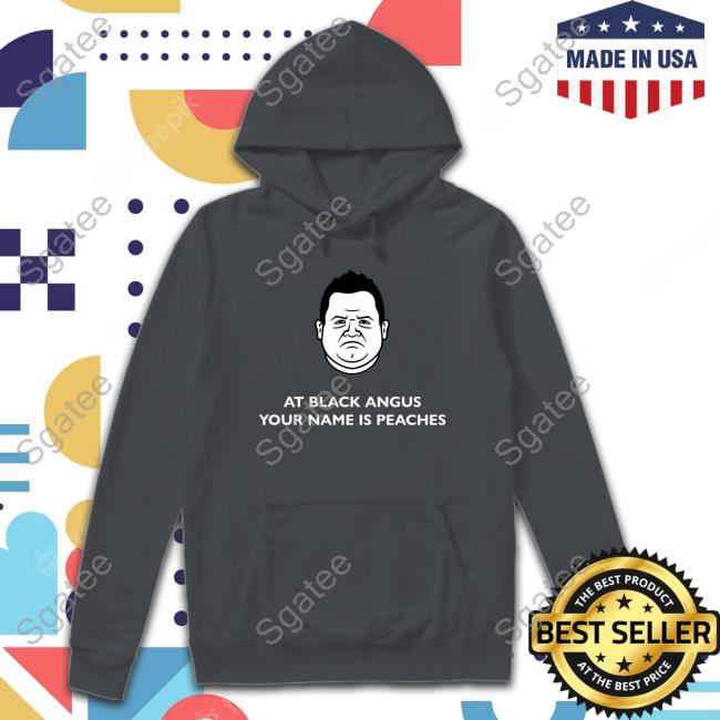 Patton Oswalt Meme Face Draw At Black Angus Your Name Is Peaches T-Shirt