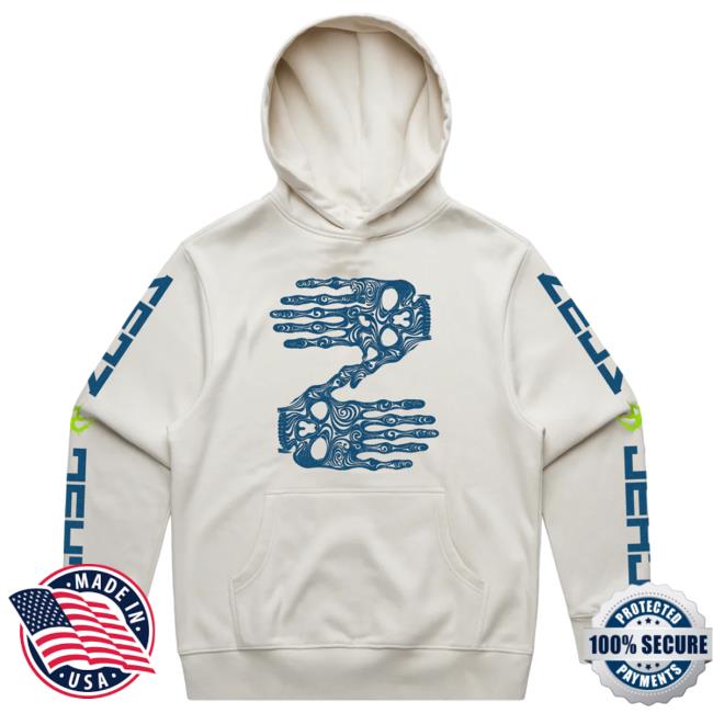 Zeds Dead Shop Zeds Dead - Obey - Relaxed Hoodie - Natural Long Sleeve T Shirt