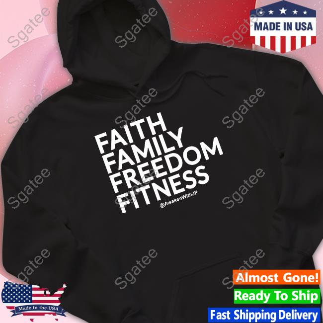 Official Faith Family Freedom Fitness Tee Shirt