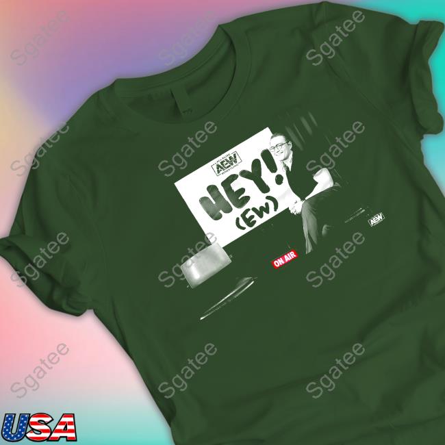 Official Aew Shop Rj City Hey (Ew) On Air Shirt