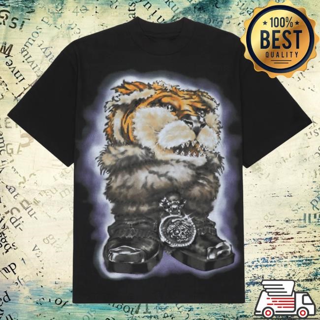 Official G59 Records Merch G59 Gangsta Tiger Hot Shirt (Black) G59Records