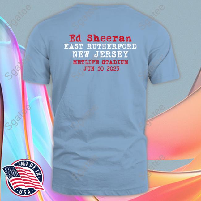 Tour Location Merchandise Shirt