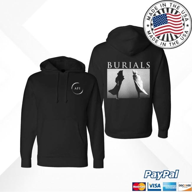 Burials Openings Black Pullover Hoodie - Official AFI Store