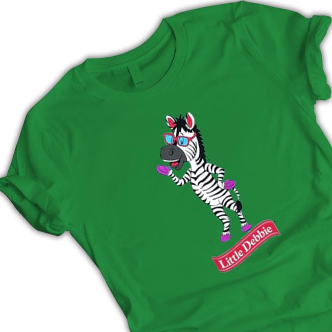 Official Little Debbie Merch Zain The Zebra Tee Official Little Debbie Merch Zain The Zebra Tee