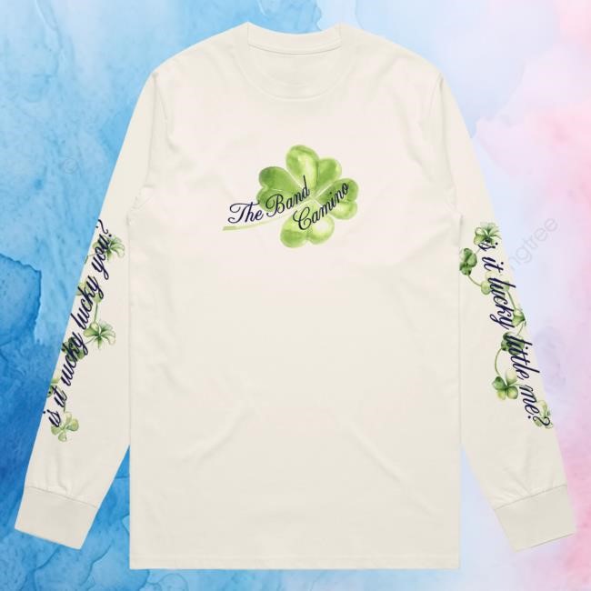 Official The Band Camino Merch Clover Long Sleeve T-Shirt
