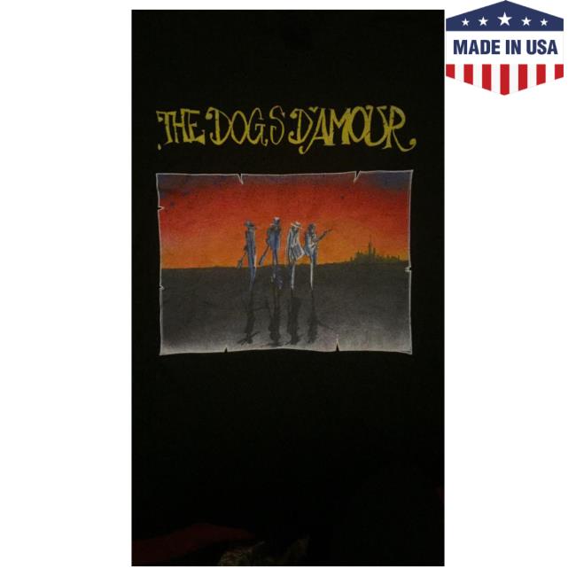 Official Tyla Store The Dogs D’Amour – 2013 Tour Shirts (black)