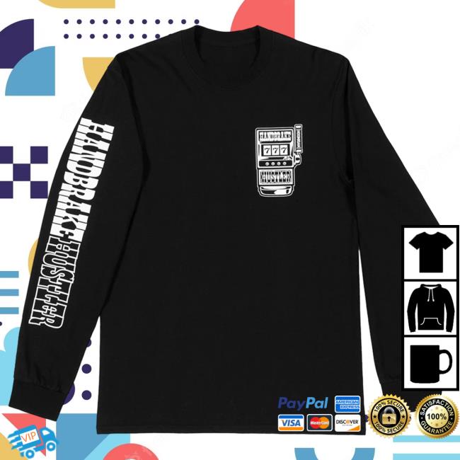 Official Hoonigan Merch Store Shop Handbrake Hustler Long Sleeve Shirt Hoonigan Apparel Clothing