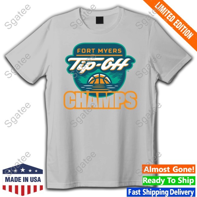 2024 Fort Myers Tip-Off Champions Tee Shirt