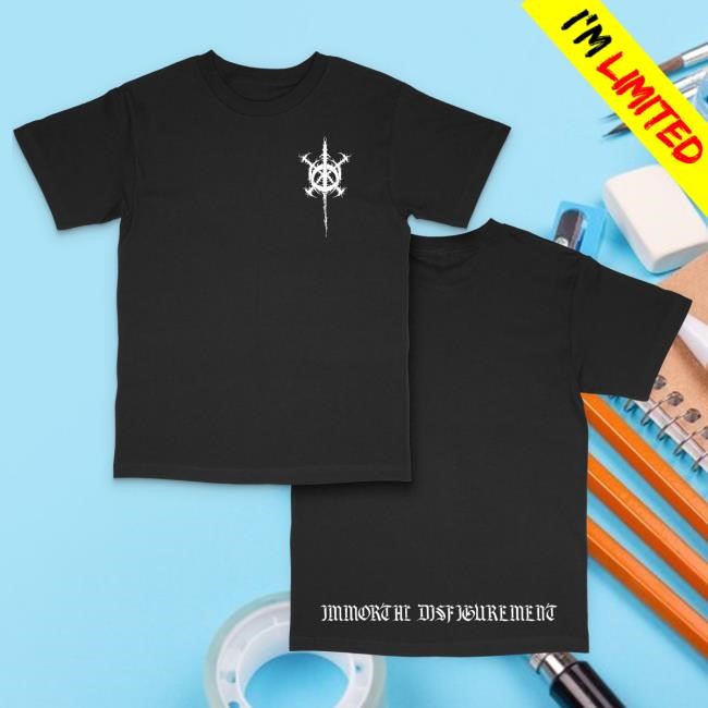 Official Immortal Disfigurement Merch Immortal Disfigurement Emblem Tee