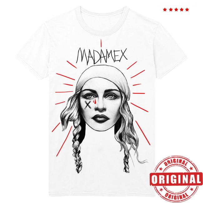 Official Madonna Merch Store Madonna Madame X Tour Sketch Tee Madonna Apparel Clothing Shop