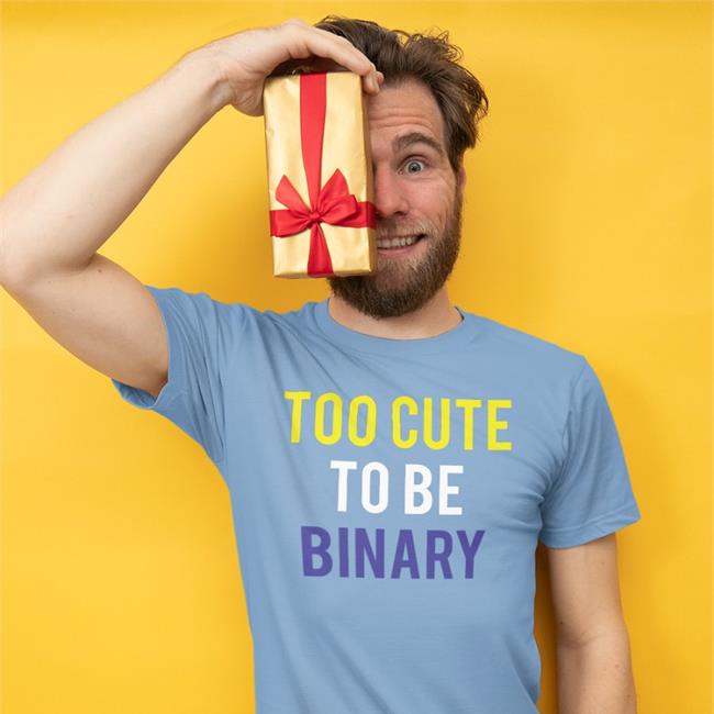 Too Cute To Be Binary Hoodie