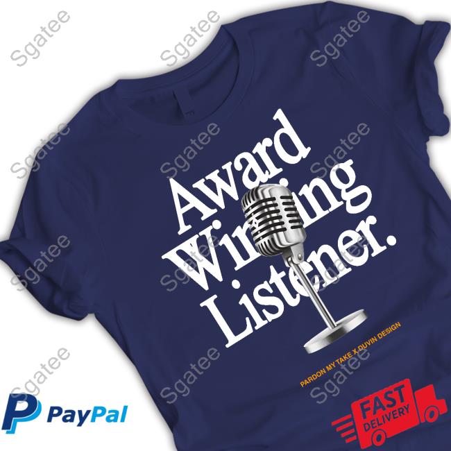 Store Barstool Sports Pmt X Duvin Awl Award Winning Listener Tee