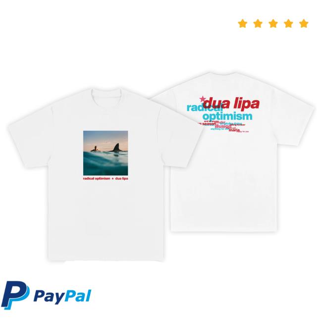 Dua Lipa Merch Store | Radical Optimism Tracklist 2024 Shirt | Radical Optimism x Dua Lipa