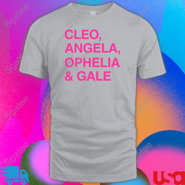 Lumineers Merch Cleo Angela Ophelia Gale Long Sleeve Shirt