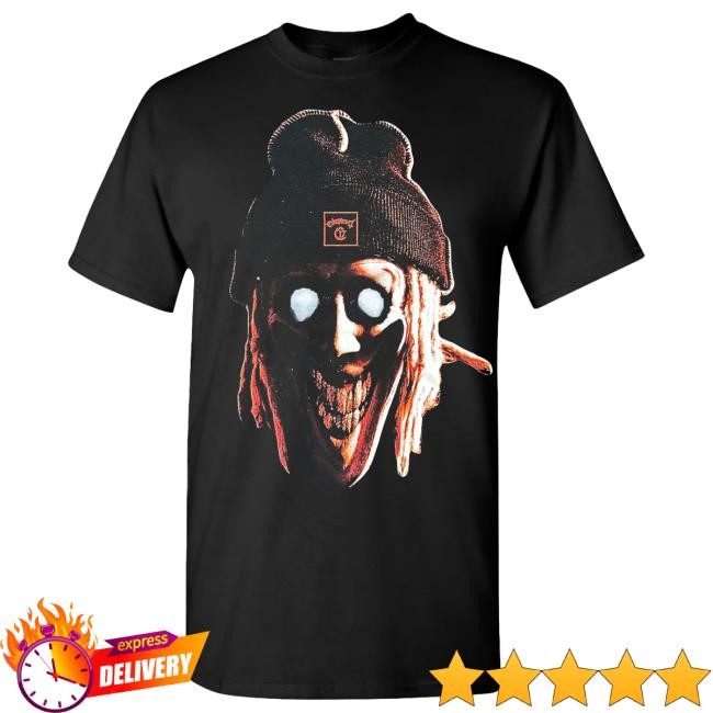 Official Chapter 17 Records Merch Store Shop Ouija Macc Anemoia Face - Ouija Macc - Patient #17944 - Black Hot Shirt Chapter17records