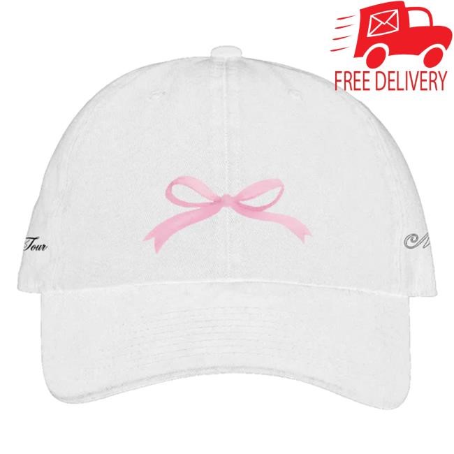 Spinnin Tour Pink Bow Dad Cap Madison Beer