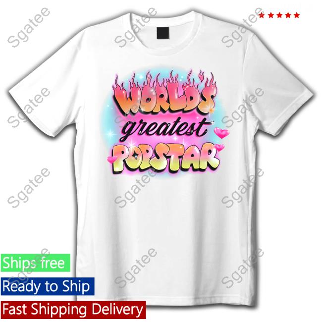 Official Chappell Roan Merch Worlds Greatest Popstar Hoodie
