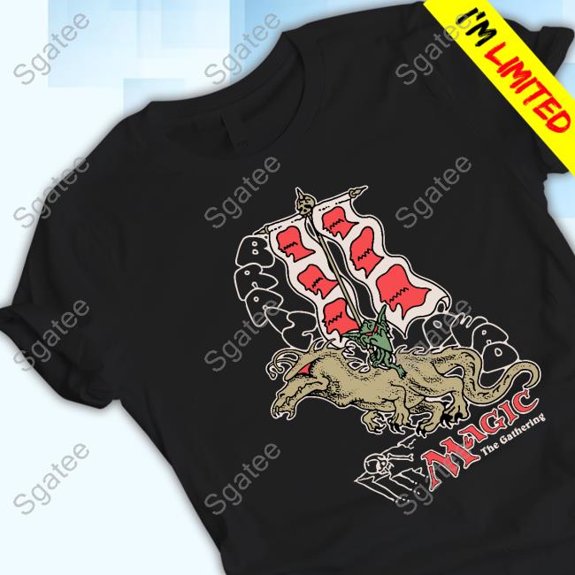 We Are Brain Dead X Magic: The Gathering Goblin Rider T-Shirt TShirt