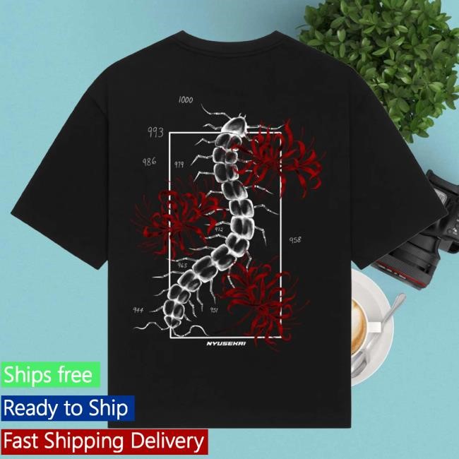 Nyusekai "Consume X Centipede" New Shirt