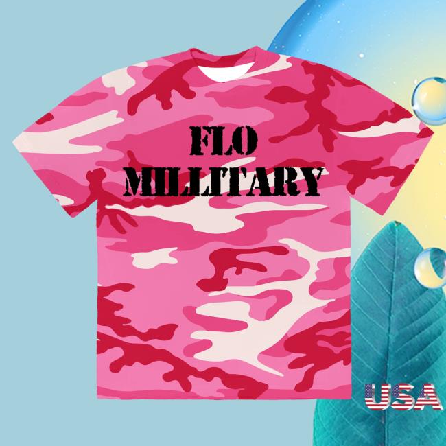 Official Flo Milli Merch Store FloMilli Flo Millitary T Shirt Flo Milli Apparel Clothing Shop