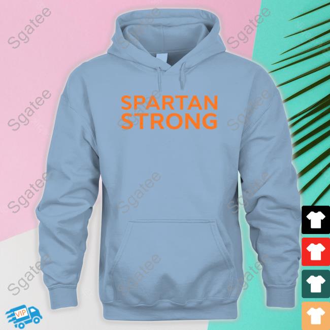 Official Illinois Men's Basketball Spartan Strong T-Shirt Illinois Men's Basketball Spartan Strong Sweatshirt
