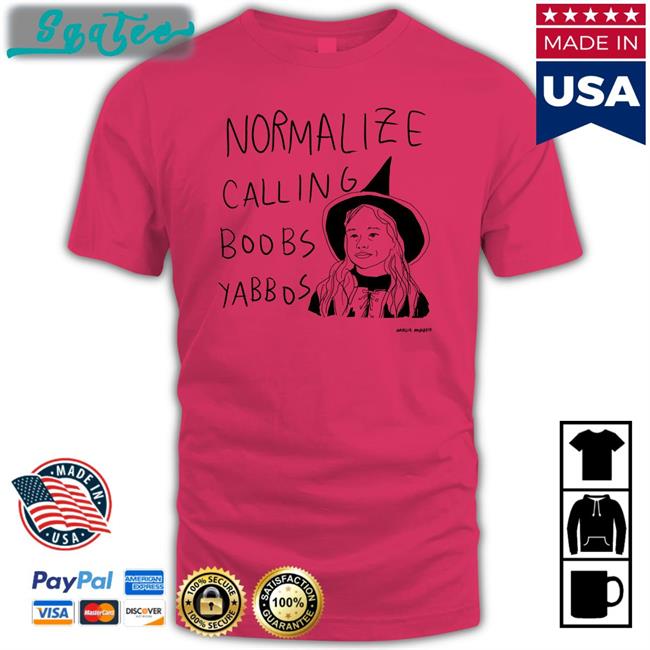 Normalize Calling Boobs Yabbos T-Shirt Kory Desoto