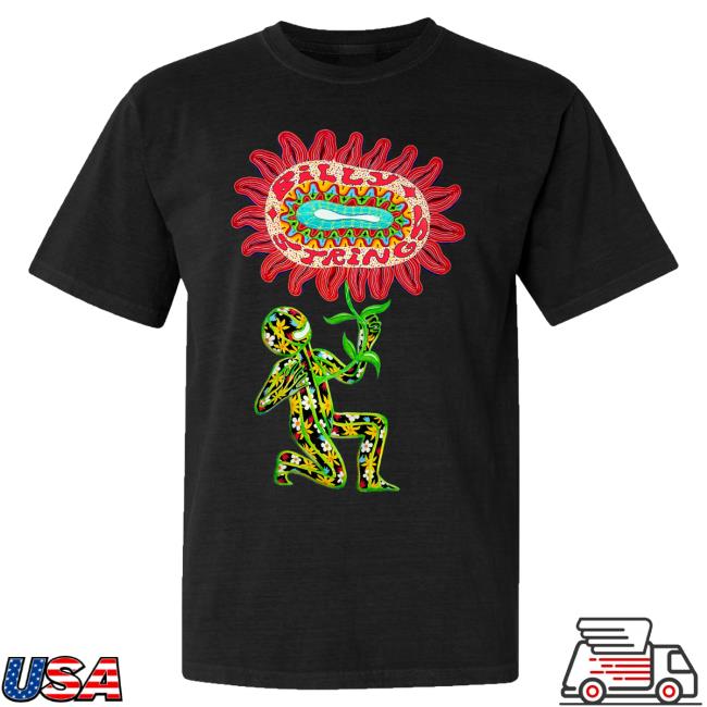 Official Billy Strings Merch Store Shop Billy Strings Heart Red Daisy Attractive Shirt (Dang Olsen)