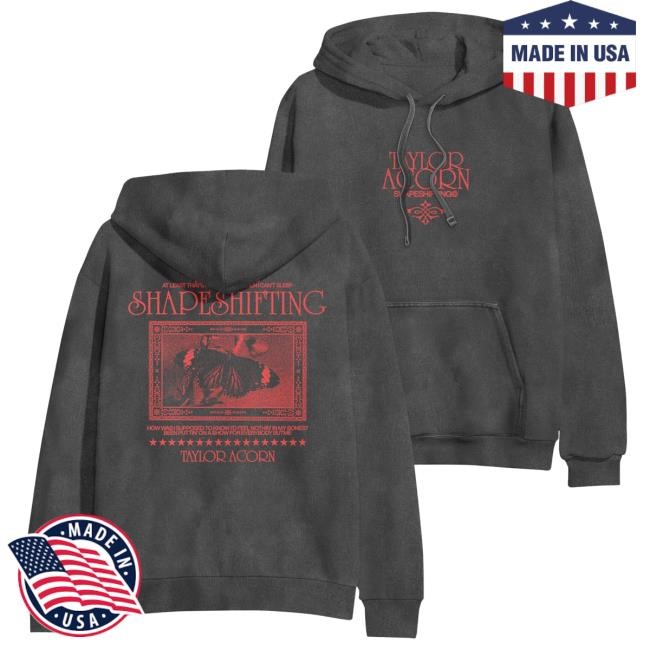 Official Taylor Acorn Merch Store Shapeshifting Butterfly - Hooded Sweatshirt