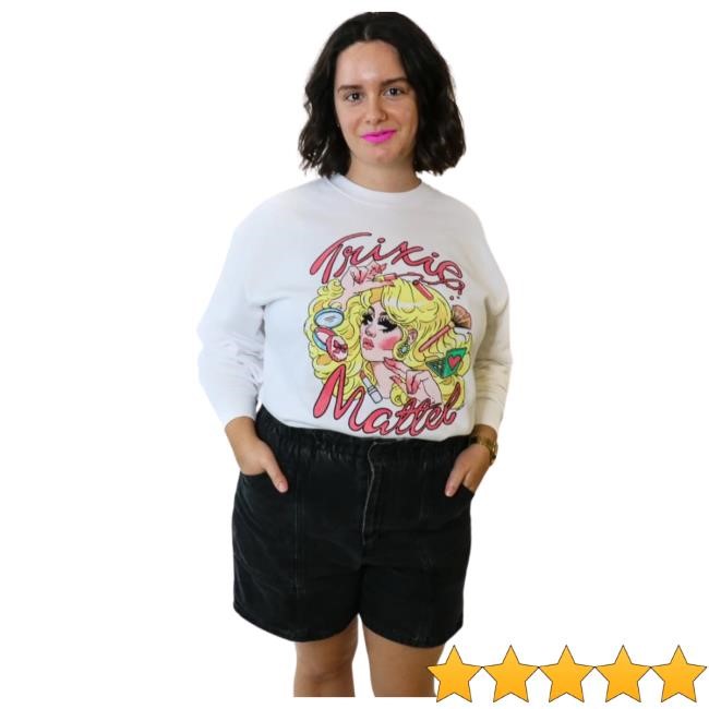 Official Trixie Mattel Merch Store Shop Trixie Mattel T Tour Popover Sweatshirt TrixieMattel