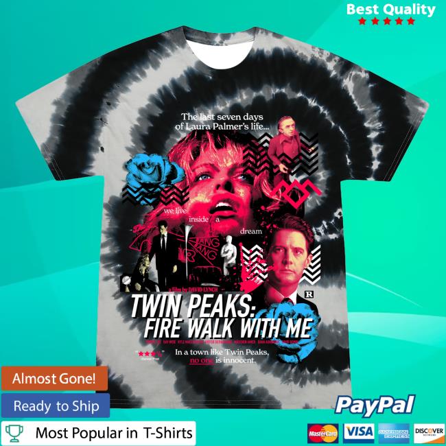 Twin Peaks: Fire Walk With Me Tiedye Sweatshirt Floor (Black)