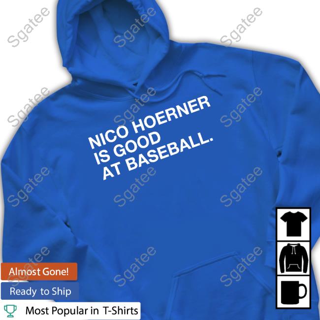 Official Obvious Shirts Nico Hoerner Is Good At Baseball Tee