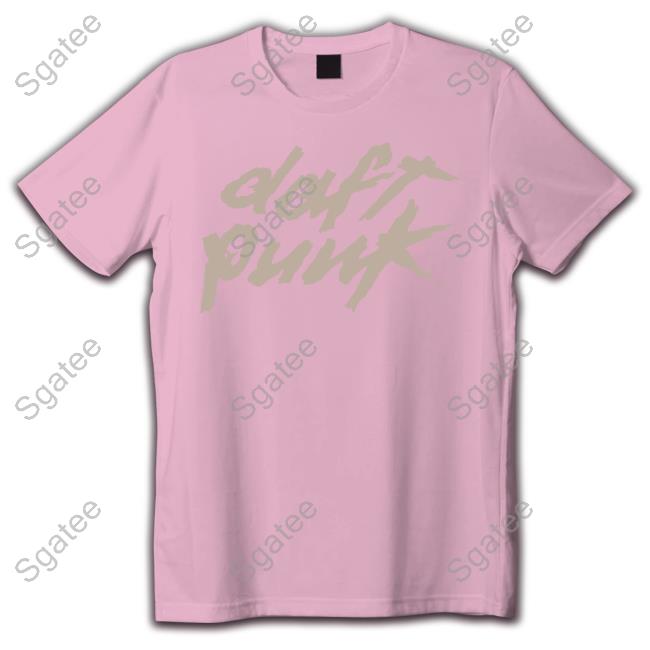 Daft Punk Drumless Logo Tee Shirt
