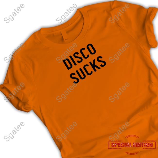 Official Disco Sucks Sweatshirt Rich Carey Disco Sucks Tee Shirt Disco Demolition