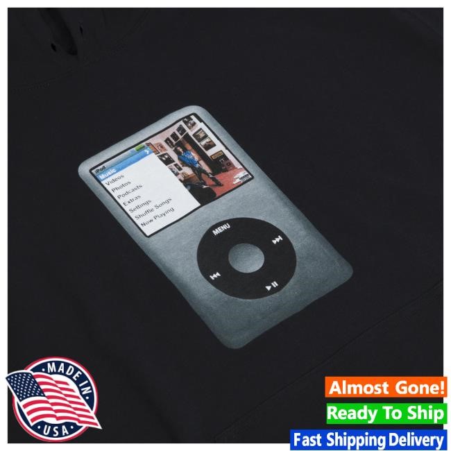 Official Lil Tecca Merch Store Hvn On Earth Tour Ipod Hoody Official Lil Tecca Merch Store Hvn On Earth Tour Ipod Hooded Sweatshirt