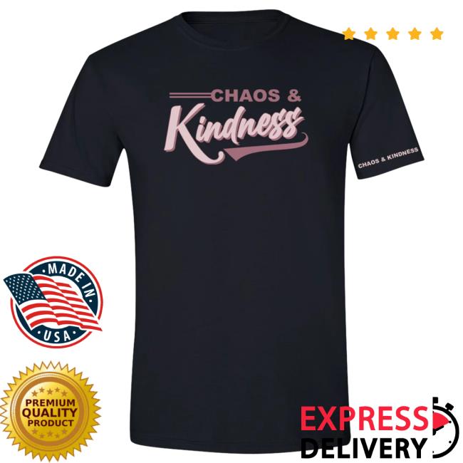 Official Chaos And Kindness Store Ck Swoosh Tee