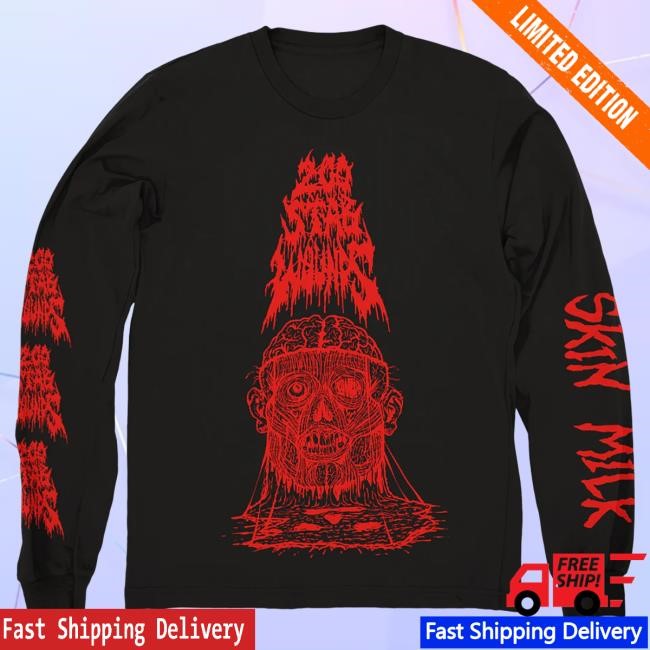 Official Evil Greed Shop 200 Stab Wounds Skin Milk Long Sleeve Tee Shirt EvilGreed