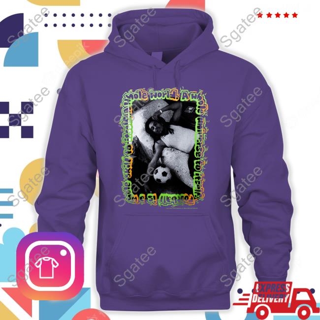 Bob Marley Soccer Long Sleeve T-Shirt