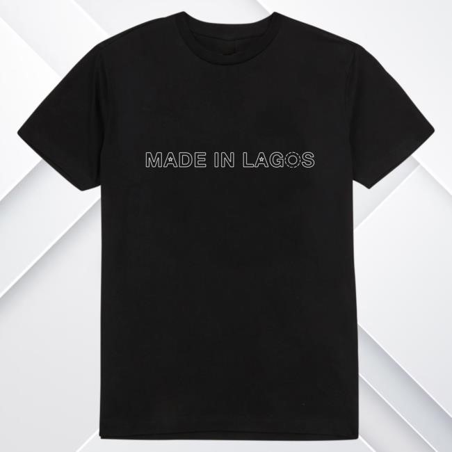 Official Wizkid MIL Text Shirts | Black