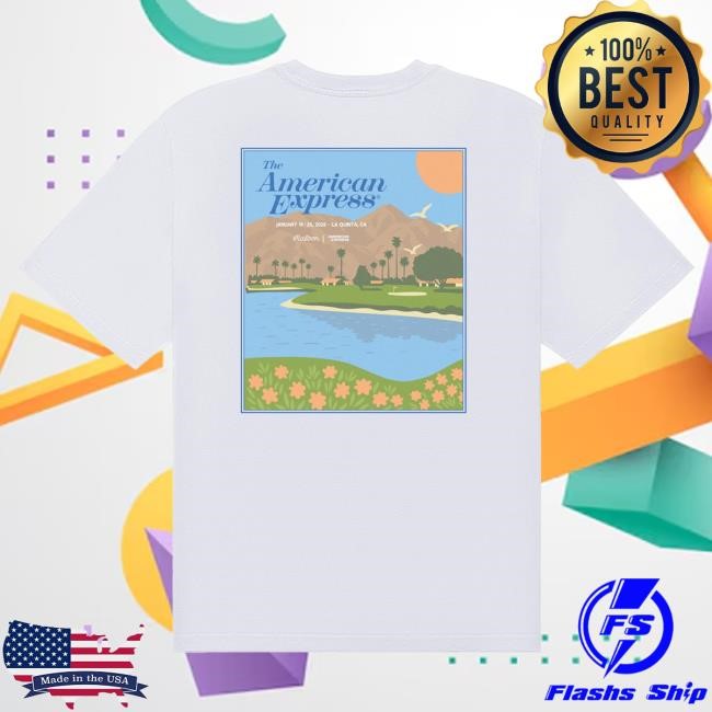 Graphic Style The American Express Bermuda Poster Tee Malbon Course