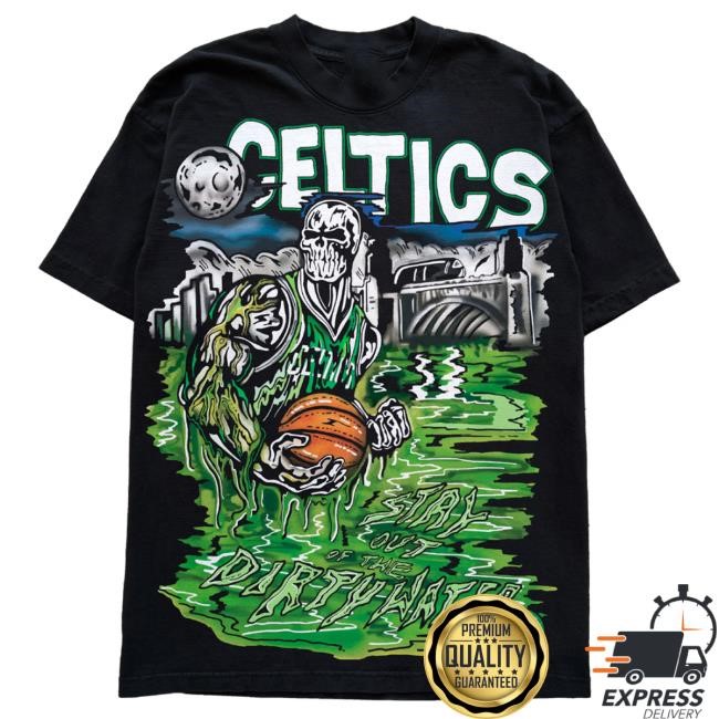 Dirty Water Shirt - Black | Warren Lotas Official NBA
