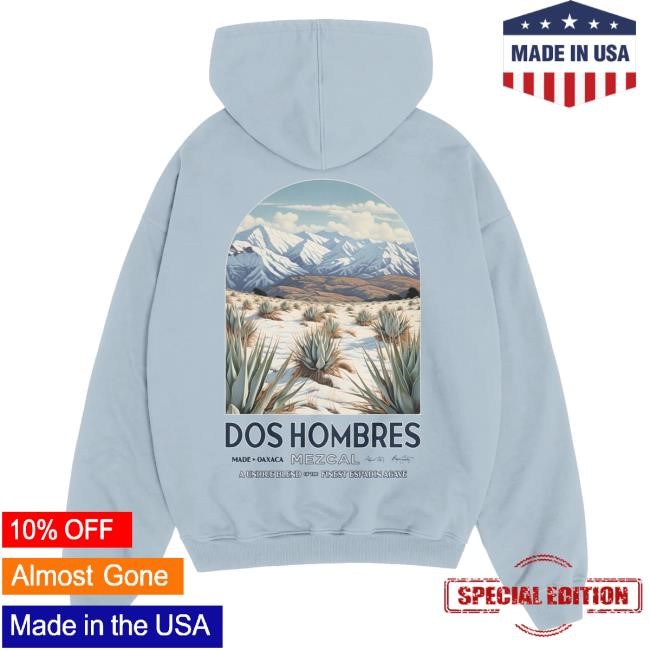 Official Doshombres Merch Dos Hombres Spring Frost Blue Hood