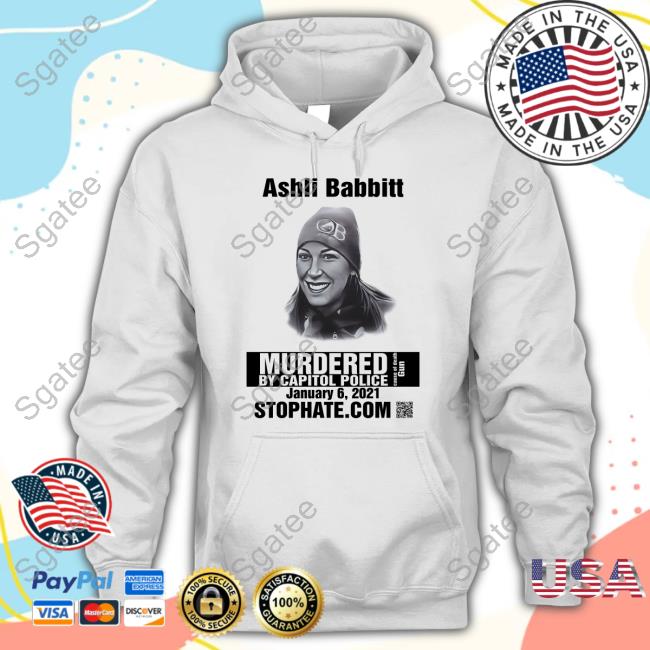 Ashli Babbitt Murdered By Capitol Police Crewneck Sweatshirt