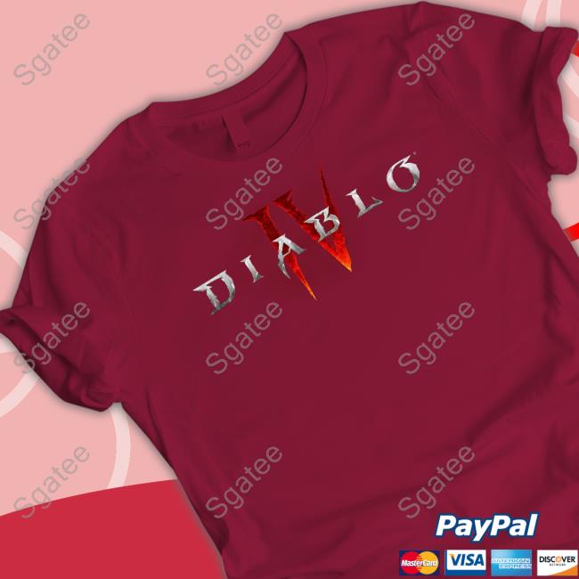 Official Diablo IV Logo Long Sleeve T-Shirt
