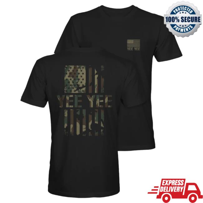 Official Yee Yee Apparel Clothing Ol Glory Camo Popover Shirt YeeYee Merch Store Shop
