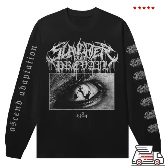Official Sumerian Records Merch Store Slaughter To Prevail - "1984" Black Shaka LS