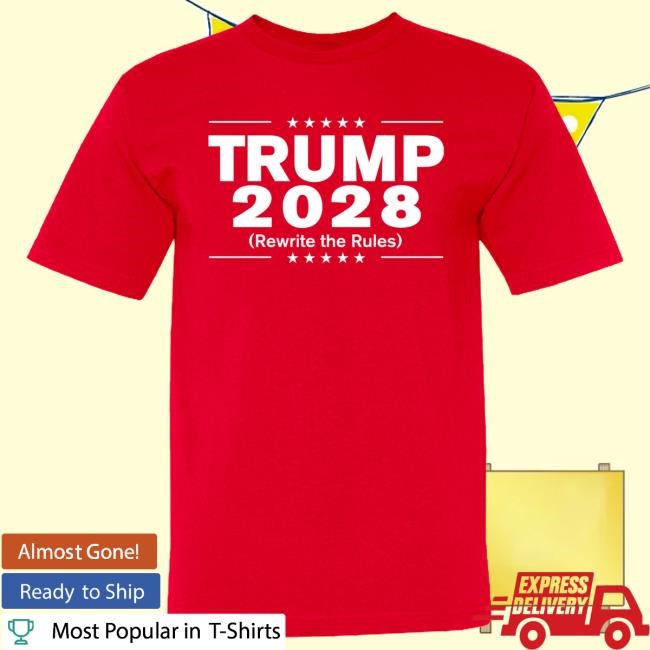 Official Donald Trump Merch Store Shop Trump 2028 Top Shirt DonaldTrump