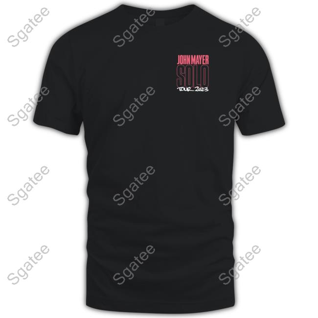John Mayer Solo Golden1 Center April 2023 Shirt